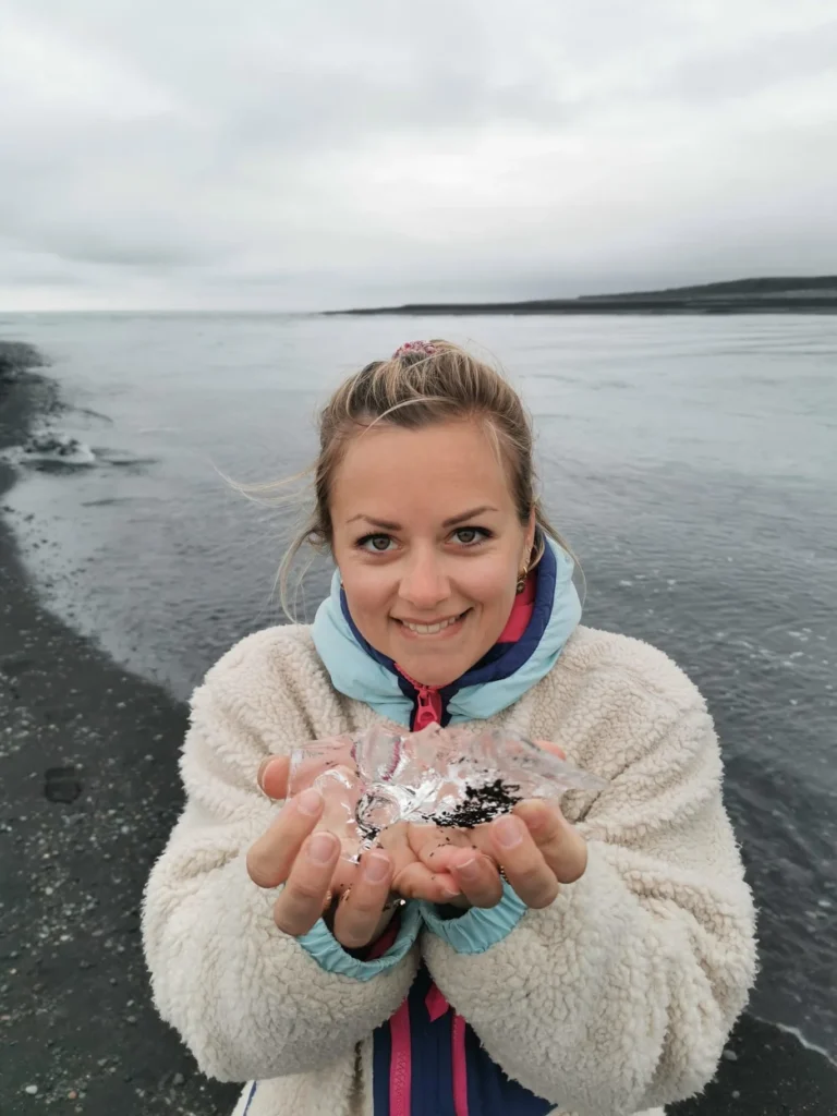 Camille Peresse dans un moment naturel et authentique